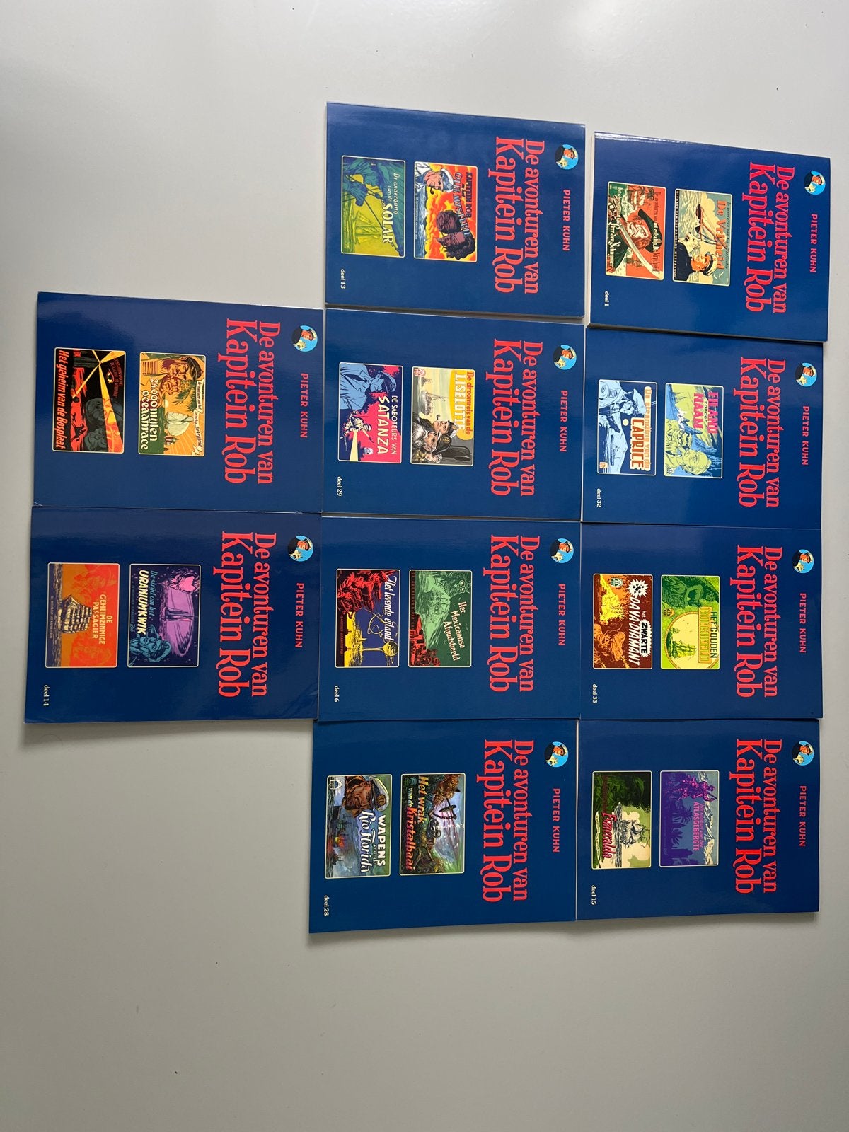 De Avonturen van Kapitein Rob - Complete Serie (12 delen), Boeken, Ophalen of Verzenden, Zo goed als nieuw