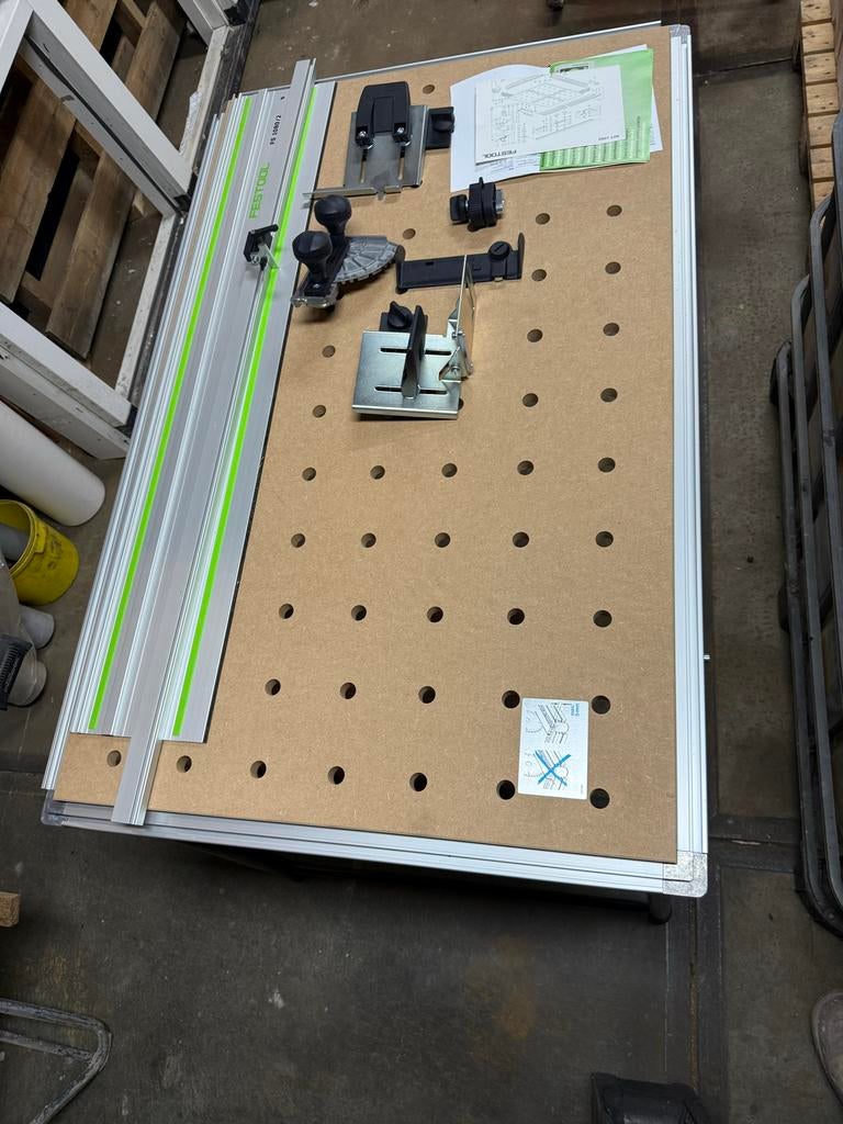 Festool MFT 1080/2 Multifunctionele Tafel met Geleiderail, Doe-het-zelf en Verbouw, Ophalen, Zo goed als nieuw