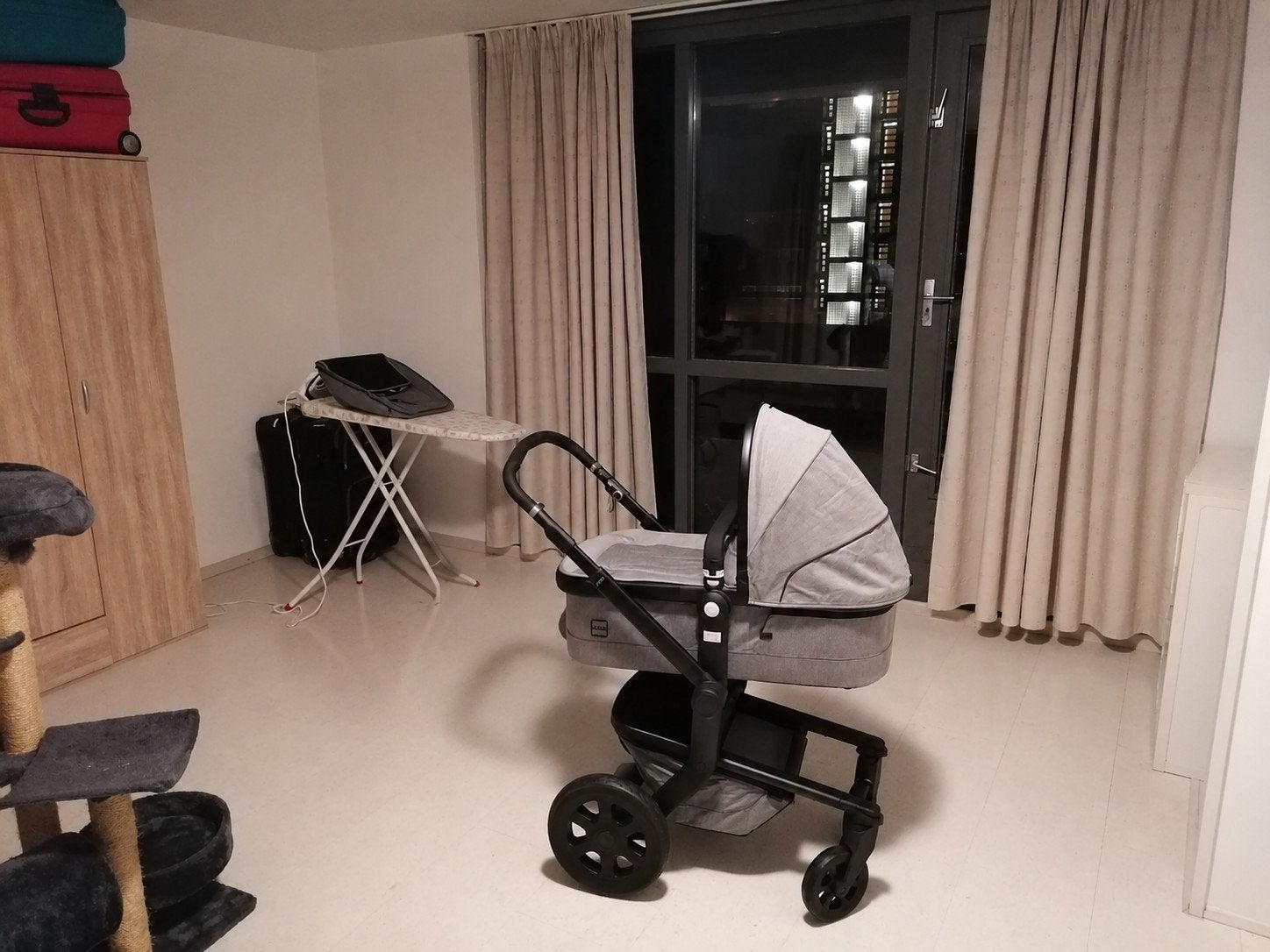 Joolz Day 3 kinderwagen met reiswieg en staplankje, Kinderen en Baby's, Kinderwagens en Combinaties, Gebruikt, Combiwagen, Met reiswieg