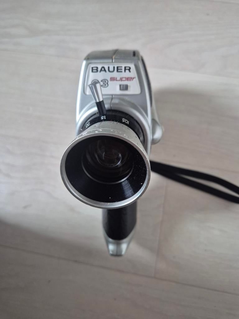 Bauer Super 8 Filmcamera - Vintage Camera, Ophalen of Verzenden, 8mm, Camera