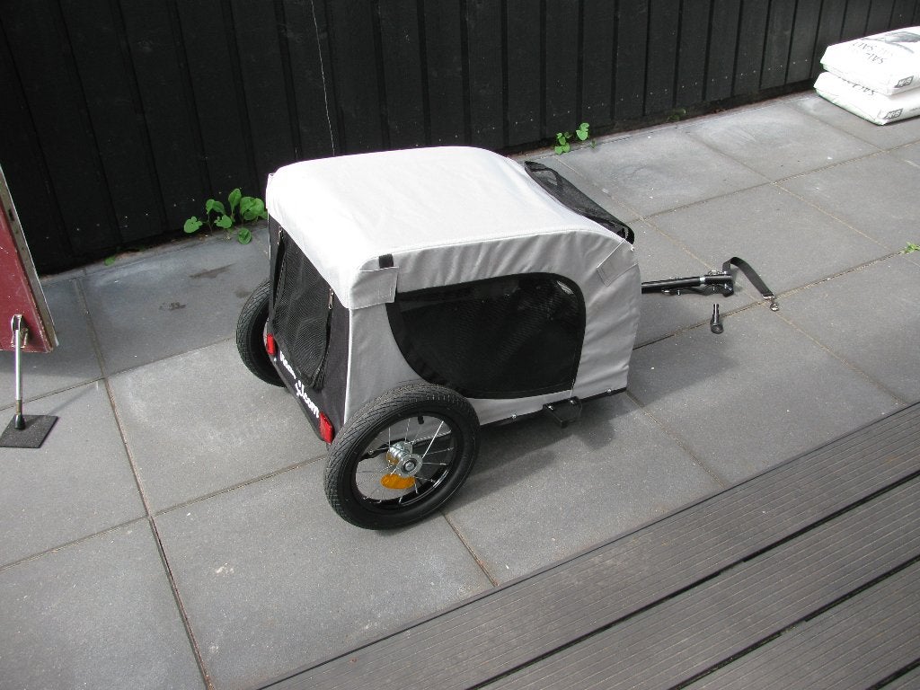 opvouwbare honden fietskar, Minder dan 20 kg, Opvouwbaar, Zo goed als nieuw, Hondenkar