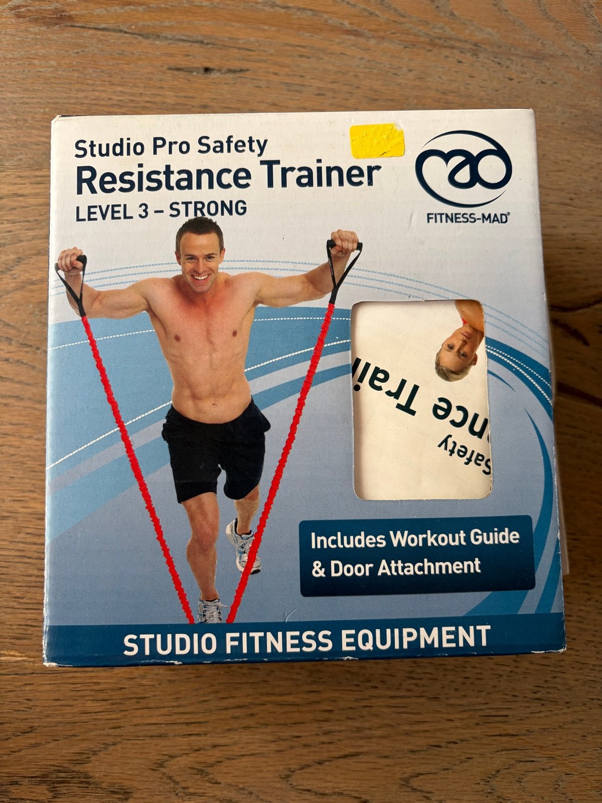Fitness-Mad Studio Pro Safety Resistance Trainer Rood, Ophalen, Nieuw, Armen, Weerstandband