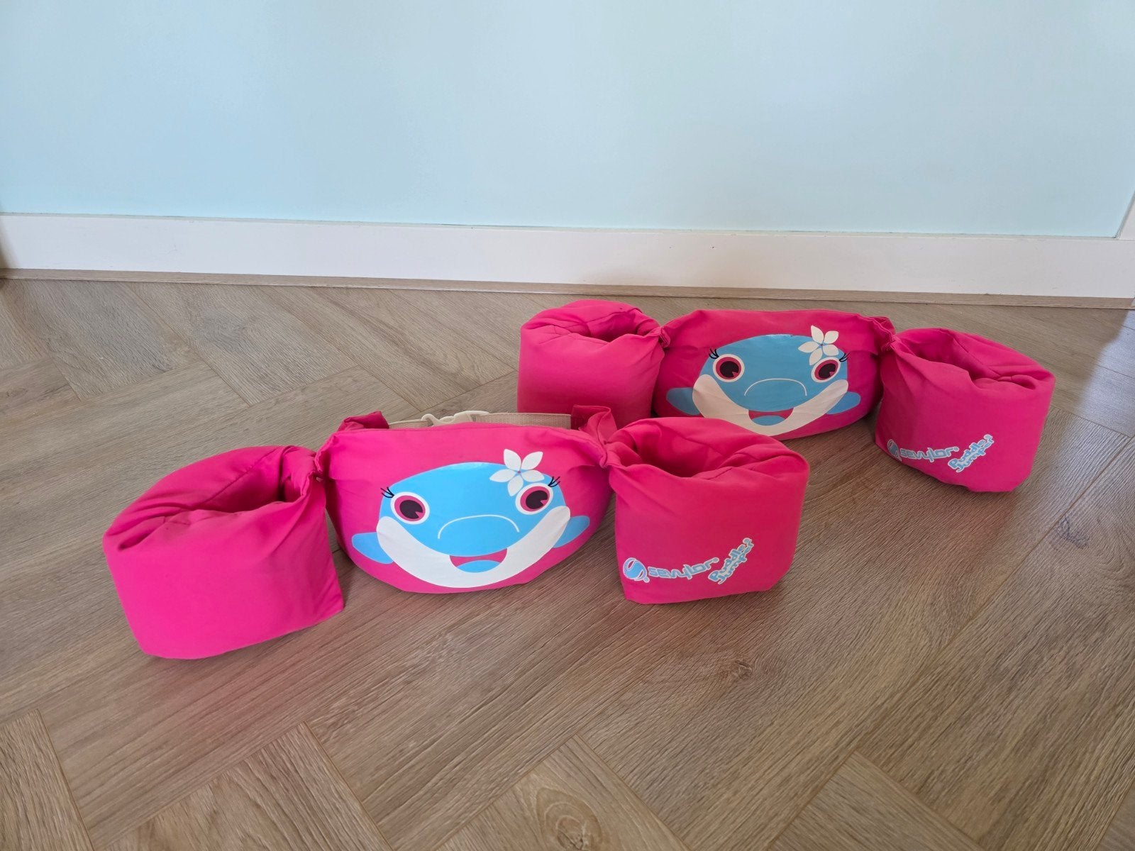Sevylor Puddle Jumper zwembandjes roze (2 stuks), Ophalen of Verzenden, Zo goed als nieuw, Zwembandjes, Puddle Jumper