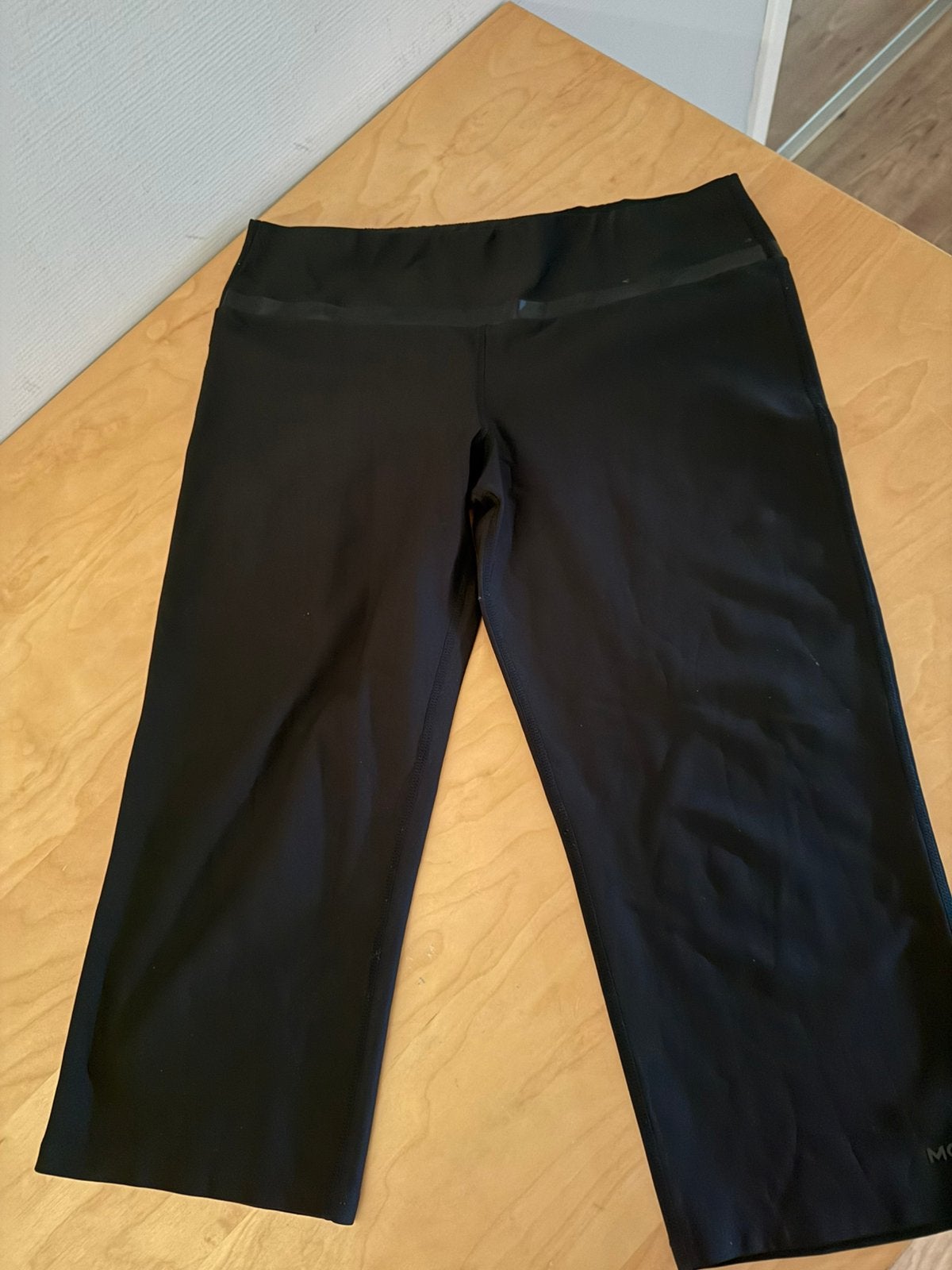 Sport capri v Mexx mt L zwart, Kleding | Dames, Sportkleding, Verzenden, Zo goed als nieuw, Zwart, Fitness of Aerobics