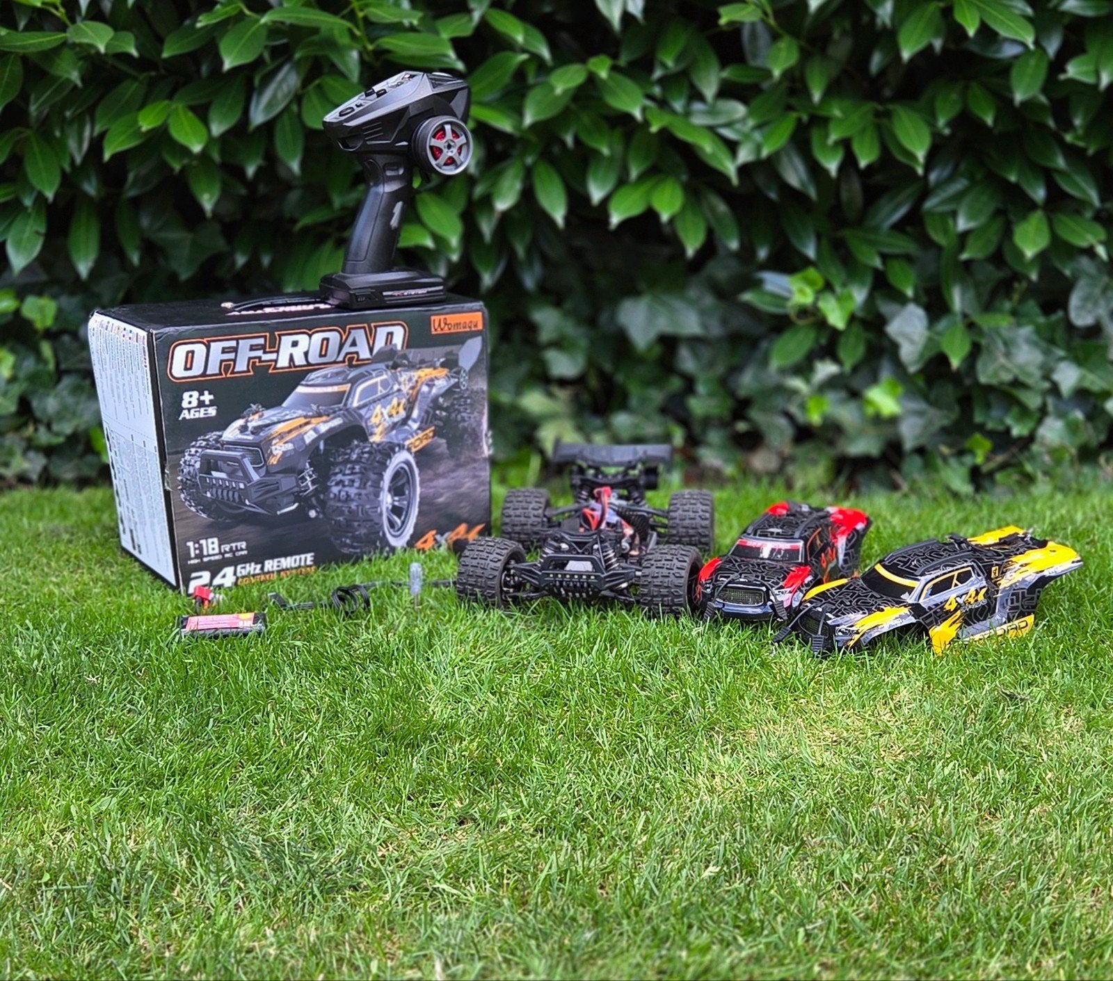 High speed RC car - bestuurbare auto 4x4, Ophalen of Verzenden, Gebruikt