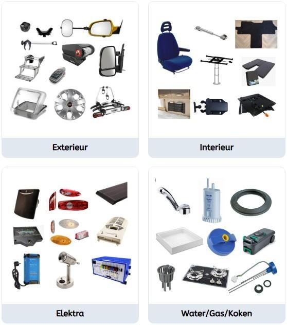 Camper Accessoires en onderdelen ind u hier op de site, Ophalen of Verzenden, Nieuw