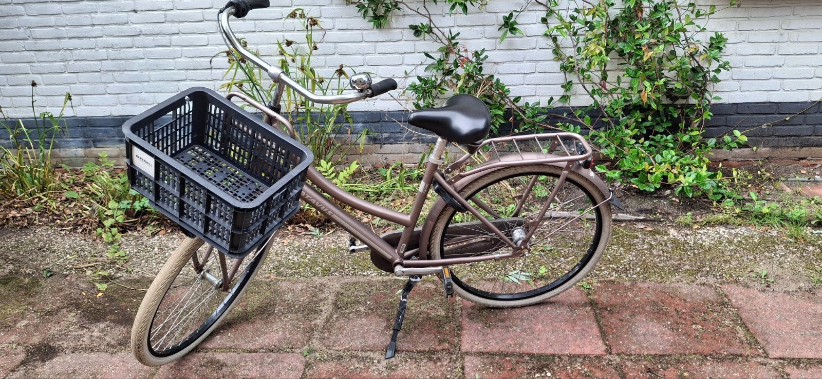Batavus PackD meisjesfiets - 26 inch, Terugtraprem, Versnellingen, Batavus, Zo goed als nieuw