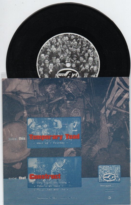 Temporary Toad Construct- Wake up Friends EP, Fotohoes, Verzenden, 7 inch, EP