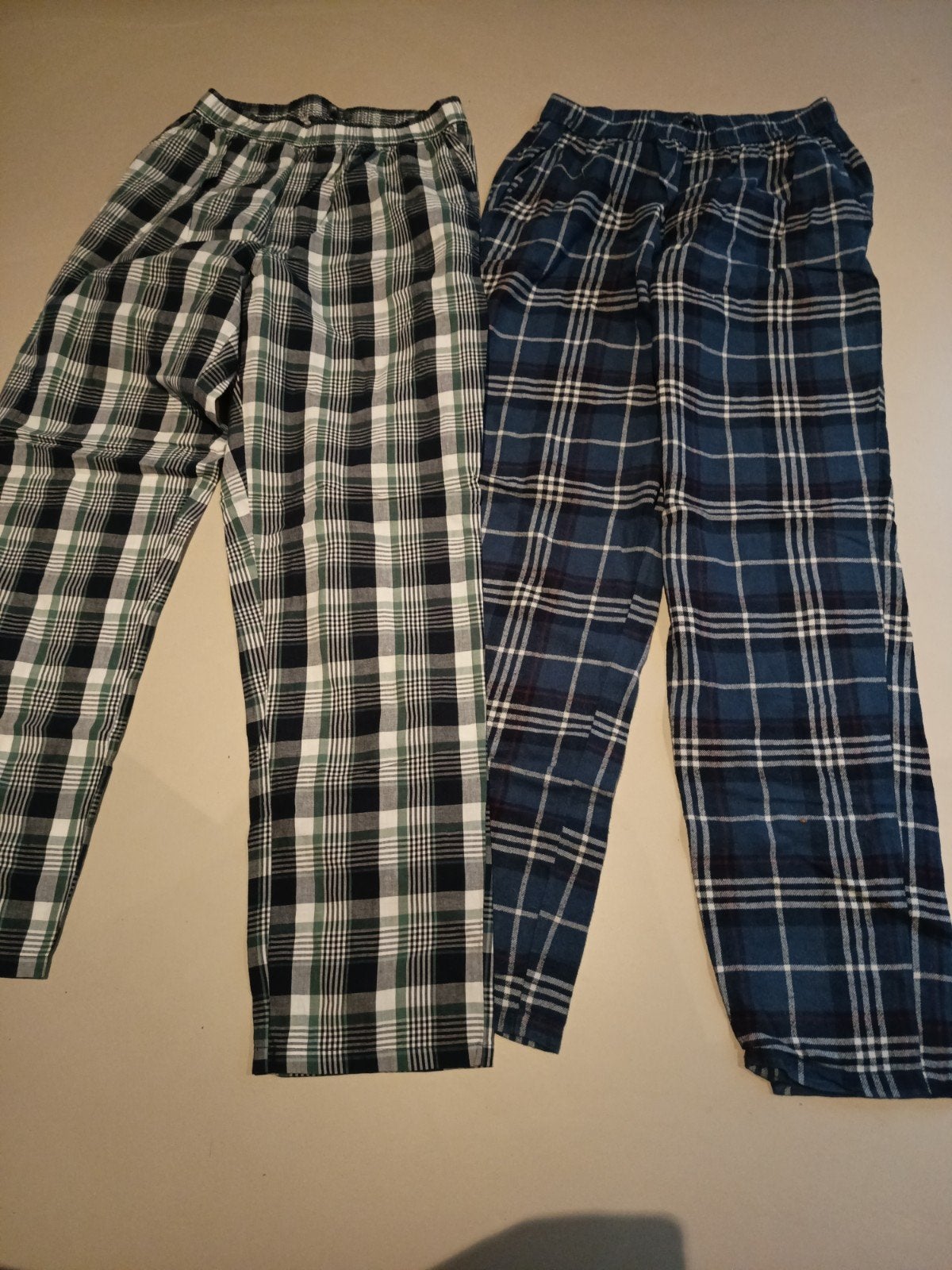 Hema geruite pyjamabroeken (2 stuks) - Maat M, Hema, Ophalen of Verzenden, Gedragen, Maat 38/40 (M)