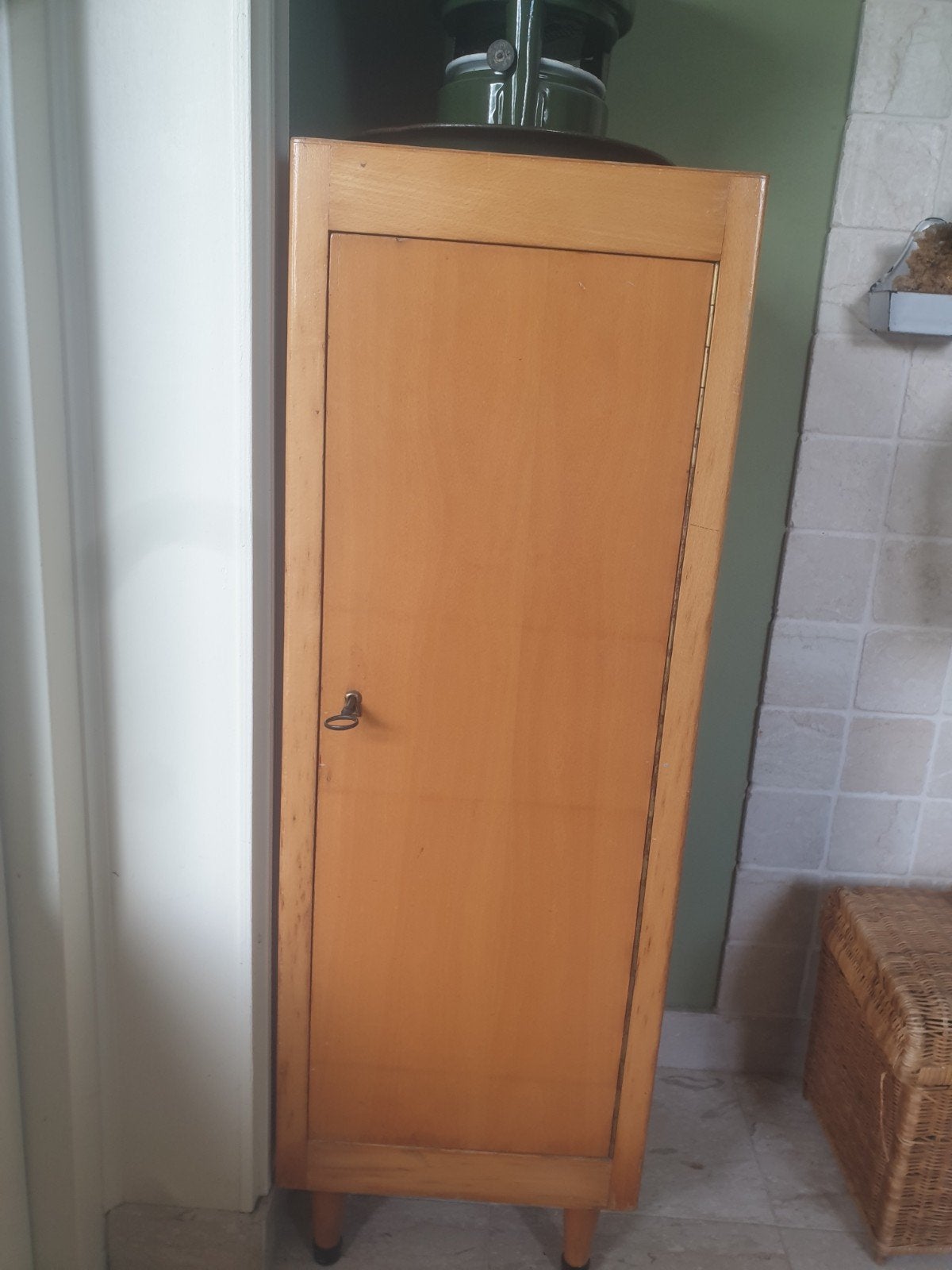 Vintage Houten Kastje, Ophalen, Gebruikt