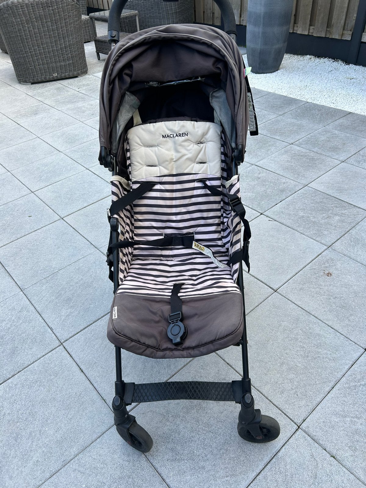 Maclaren buggy, Ophalen, Gebruikt, Maclaren, Verstelbare rugleuning
