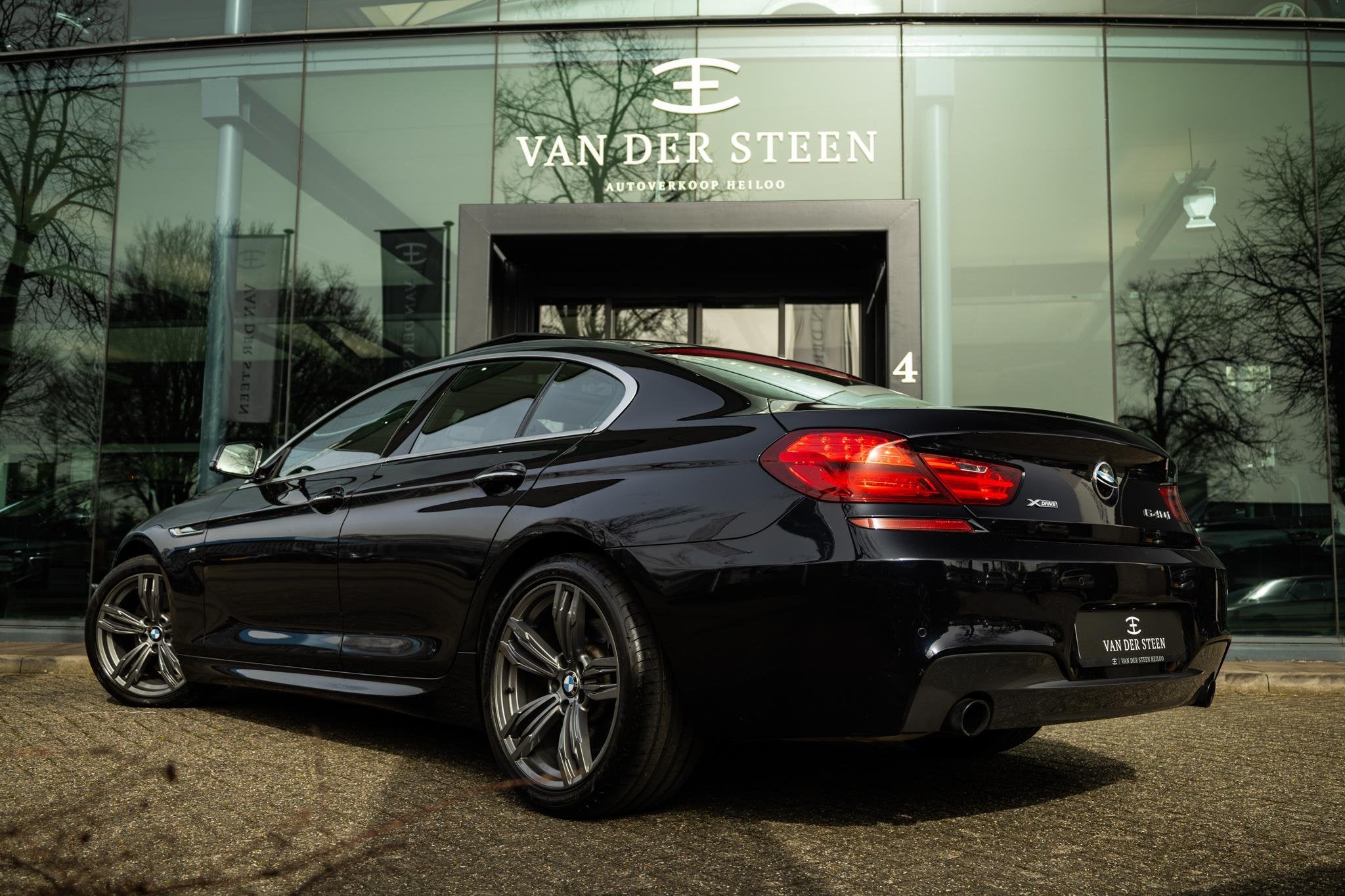 BMW 6-serie Gran Coupé 640 X-Drive Pano | Executive | M Spo, Auto's, BMW, Automaat, 1800 kg, Blauw, Leder
