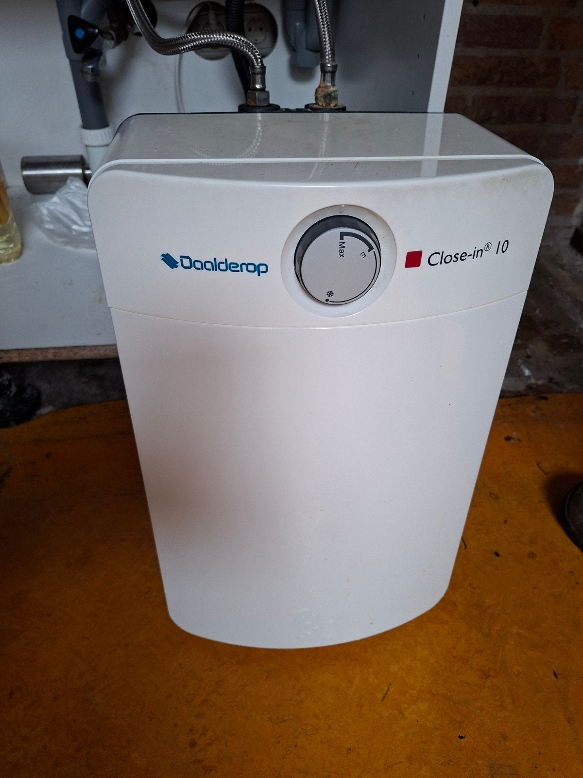 Daalderop Close-in 10 liter boiler, Doe-het-zelf en Verbouw, Geisers en Boilers, Ophalen, Gebruikt, Boiler, Minder dan 20 liter
