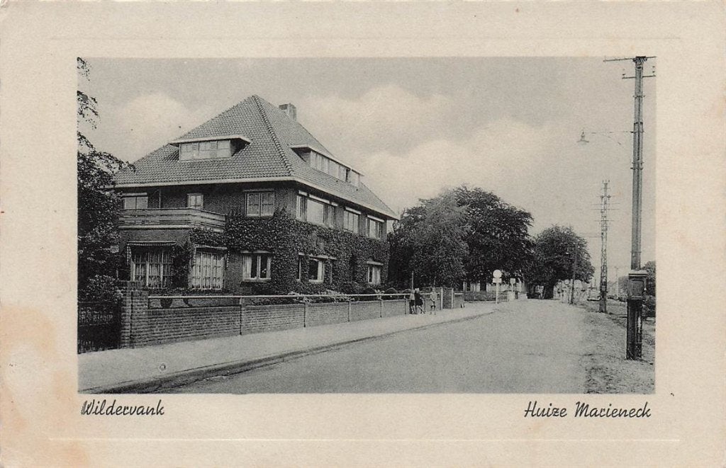 702-376-005 Wildervank Huize Marieneck, Verzamelen, Ophalen of Verzenden, Voor 1920, Groningen