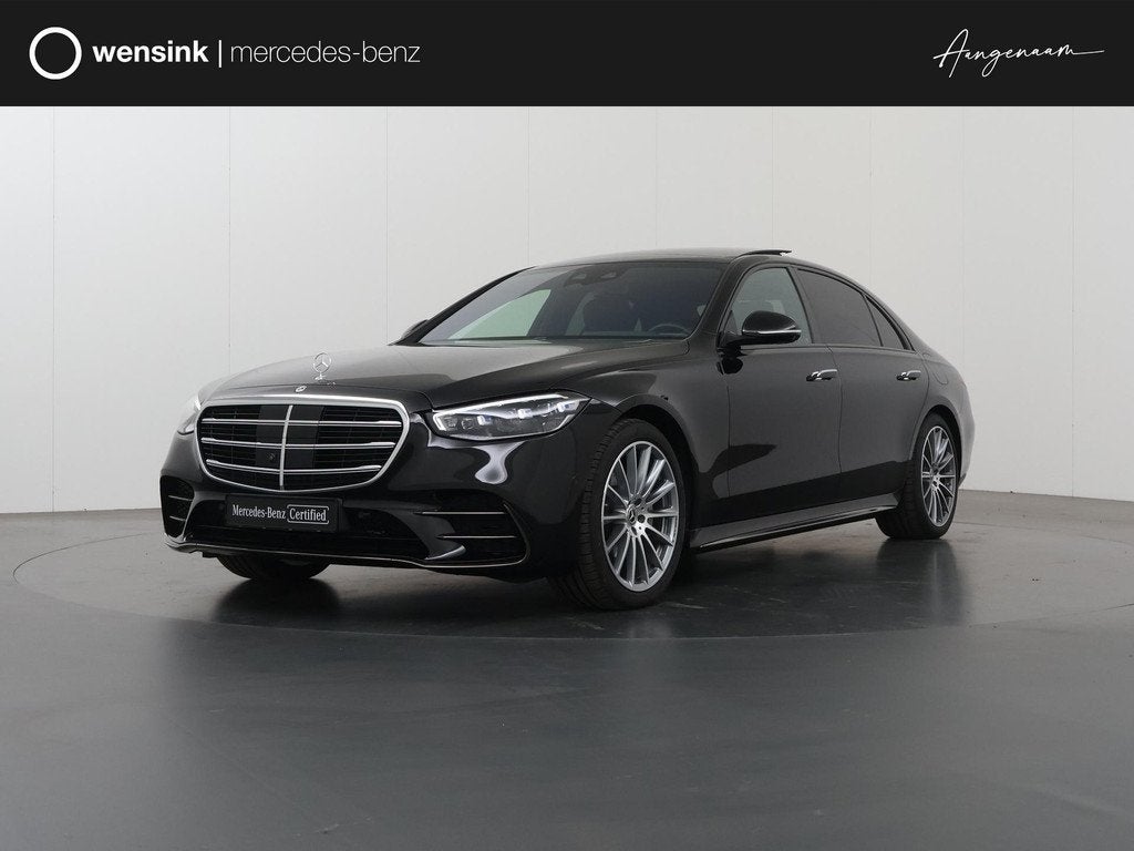 Mercedes-Benz S-klasse 580 e 4MATIC Lang AMG Line | Entertai, Auto's, Mercedes-Benz, Bedrijf, Te koop, S-Klasse, 360° camera, 4x4