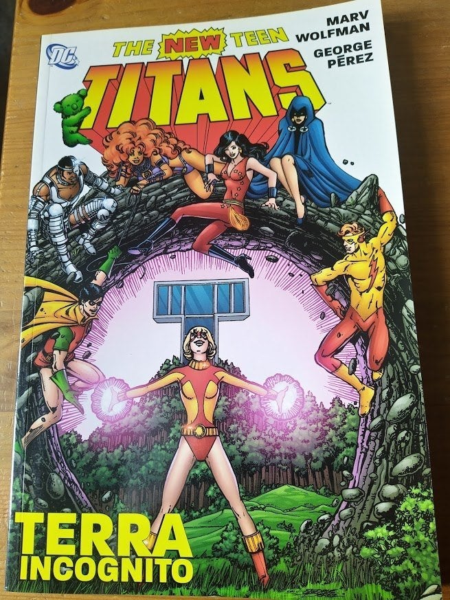 the new titans: terra incognito tpb, Boeken, Ophalen, Amerika, Marv wolfman/ perez, Complete serie of reeks