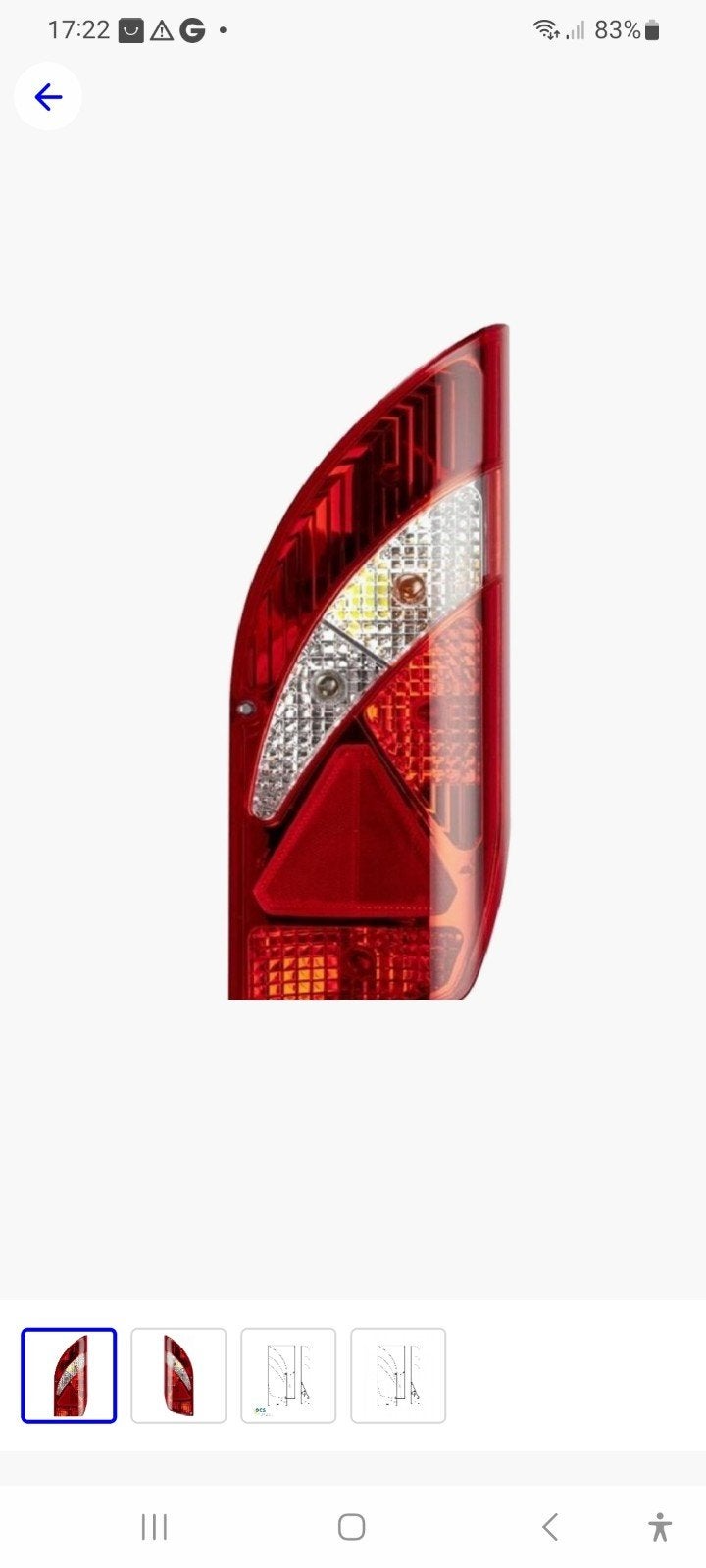 Jokon achterlichten (type 3100), specifiek ontworpen voor Ho, Ophalen of Verzenden, Nieuw
