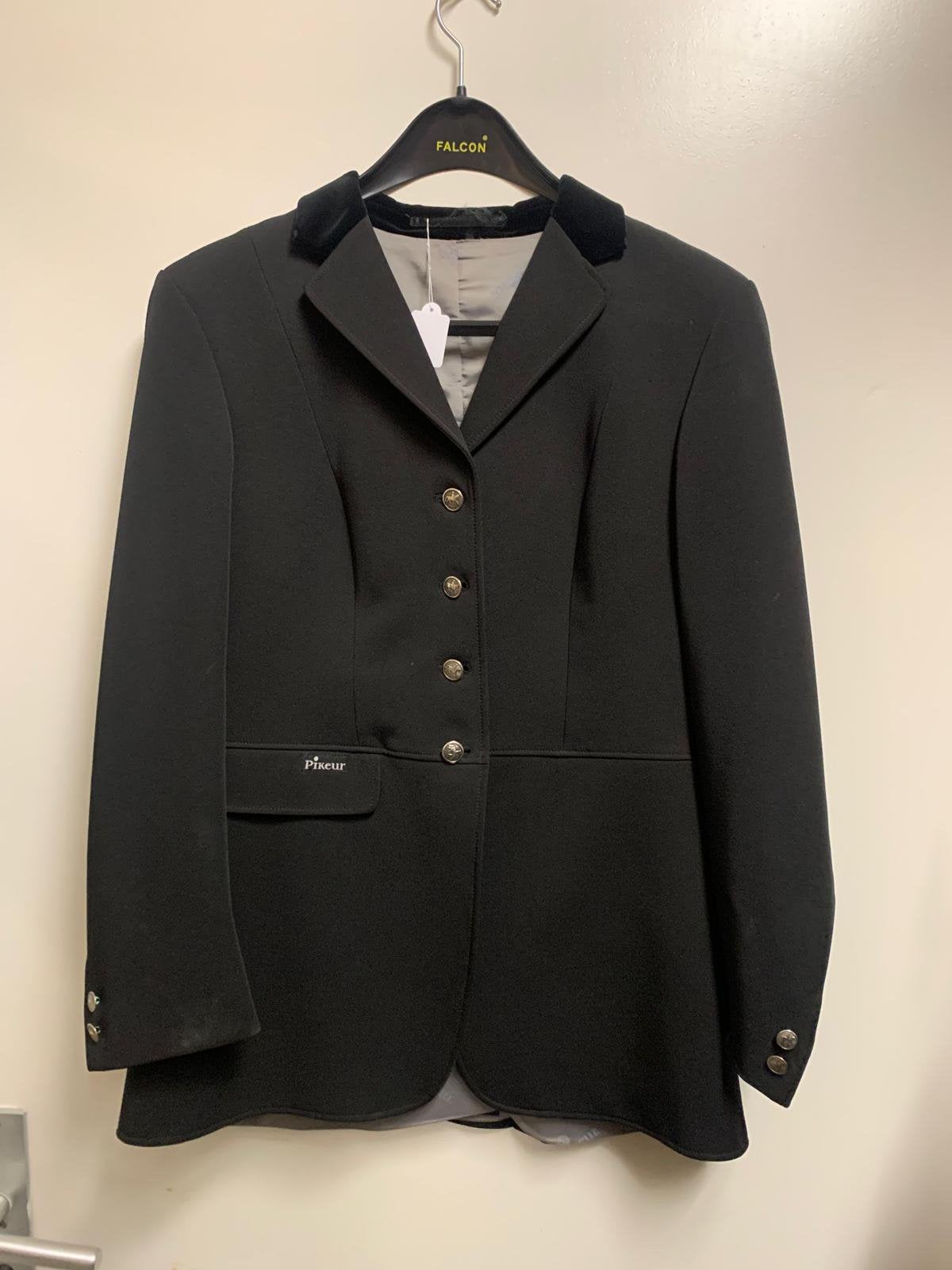 Pikeur wedstrijdjasje 38/40 zwart zgan, Ophalen of Verzenden, Zo goed als nieuw, Dressuur, Bovenkleding