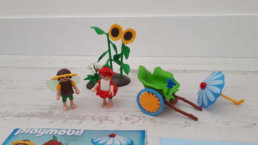 Playmobil Bloemenfee (4197), compleet, Ophalen of Verzenden, Zo goed als nieuw, Complete set