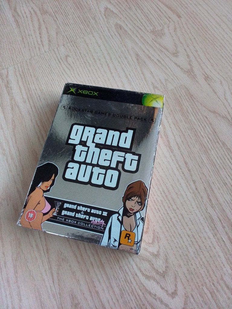 GTA Set Xbox - Double Pack (III + Vice City) + San Andreas, Avontuur en Actie, Gebruikt, 1 speler, Ophalen of Verzenden