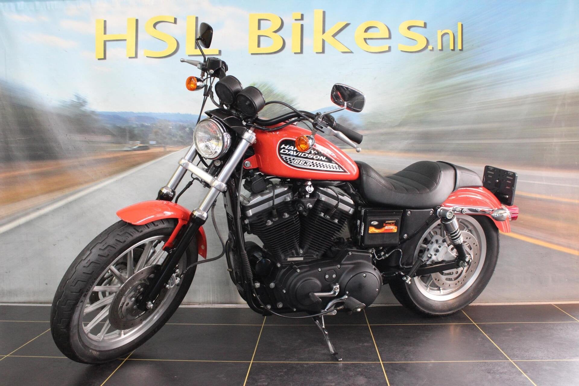 Harley Davidson XL 883R Sportster R, Chopper, 883 cc, Meer dan 35 kW, Handgeschakeld