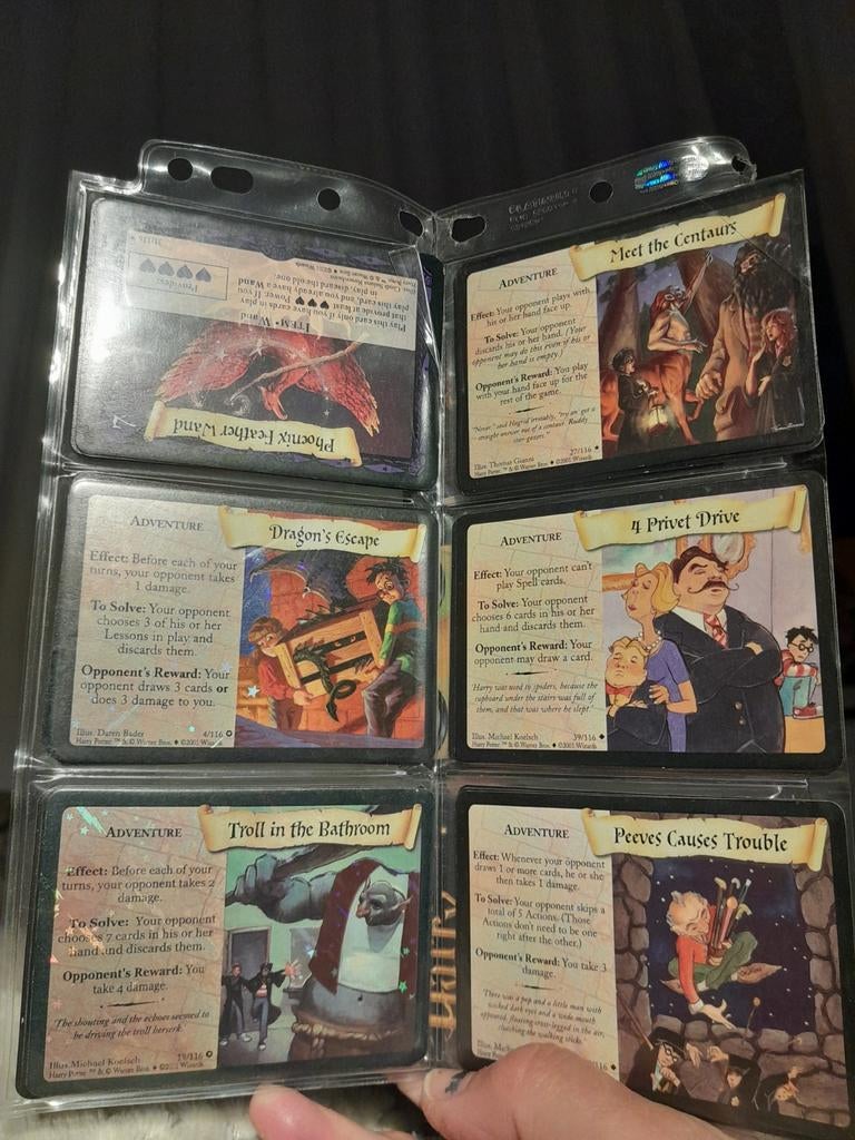 Harry Potter verzamelkaarten uit 2001, Ophalen of Verzenden