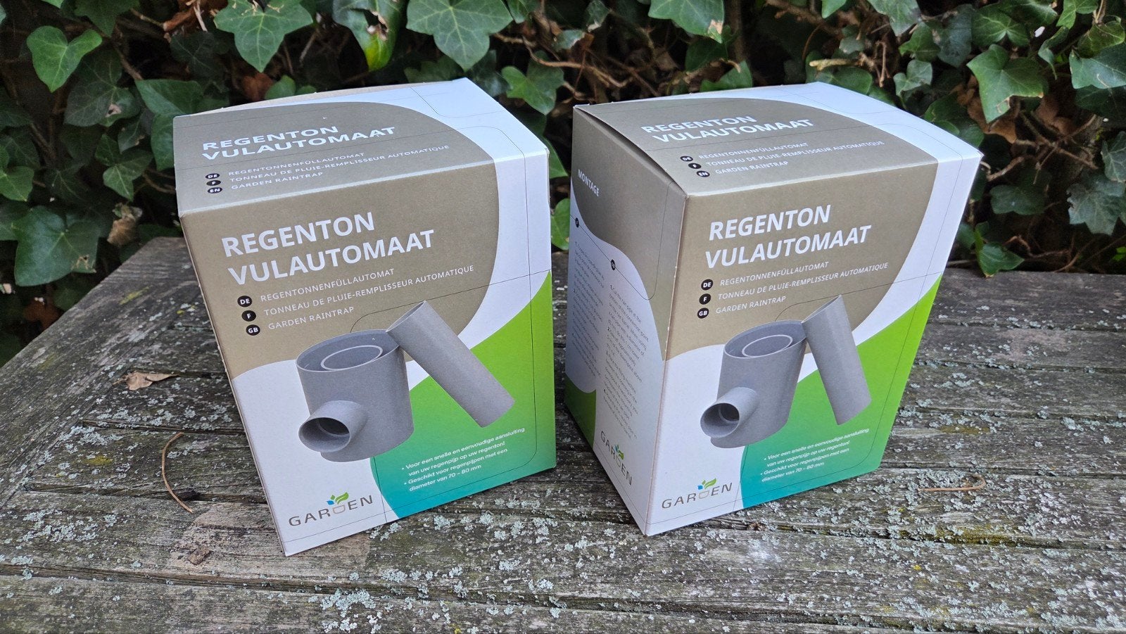 Regenton vulautomaat voor regenpijp (2 stuks), Tuin en Terras, Regentonnen, Ophalen of Verzenden, Nieuw, Kunststof