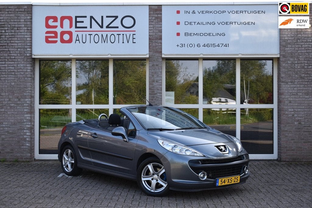 Peugeot 207 CC 1.6 VTi |Weinig kms|Hardtop|NLauto, Auto's, Voorwielaandrijving, Gebruikt, 4 cilinders, Cabriolet