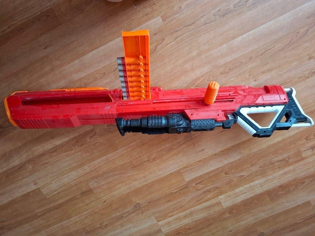 Nerf mega accustrike thunderhawk, Ophalen of Verzenden, Gebruikt