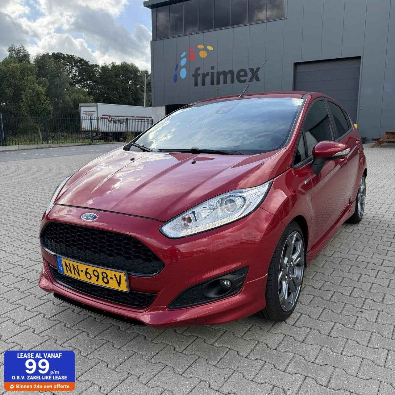 Ford Fiesta 1.0 ST Line 2017 | NW DISTRIBUTIE RIEM, Auto's, Voorwielaandrijving, 101 pk, Euro 6, 23 km/l