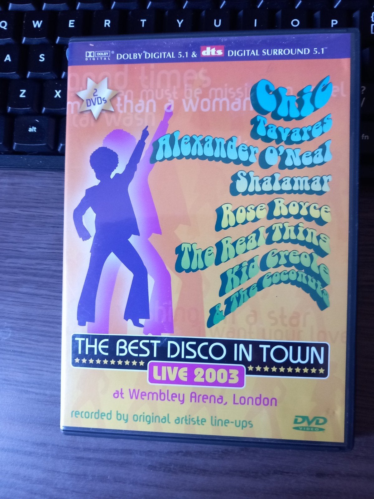 The Best Disco In Town Live 2003 DVD (2 discs), Alle leeftijden, Ophalen of Verzenden, Gebruikt