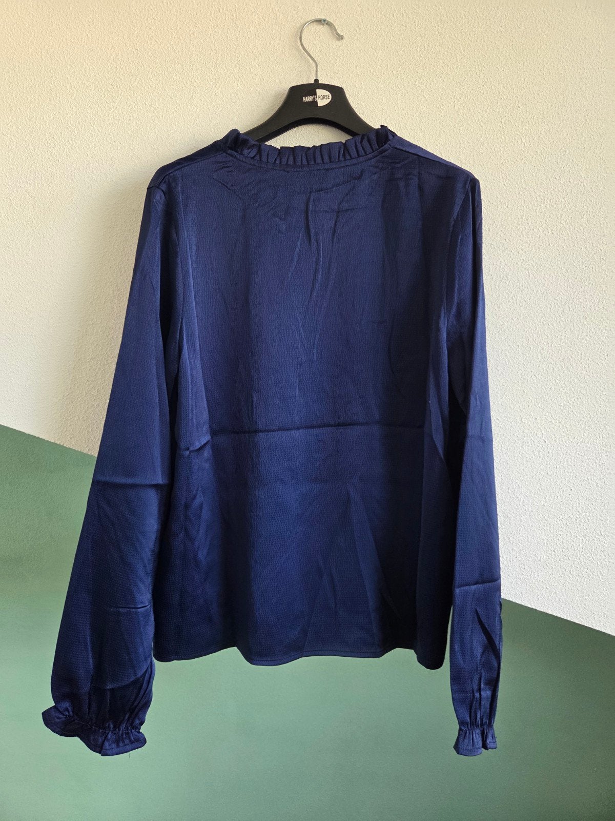 Lofty Manner Blouse Eliza Navy Blue Maat L, Kleding | Dames, Blauw, Lofty Manner, Maat 42/44 (L), Nieuw
