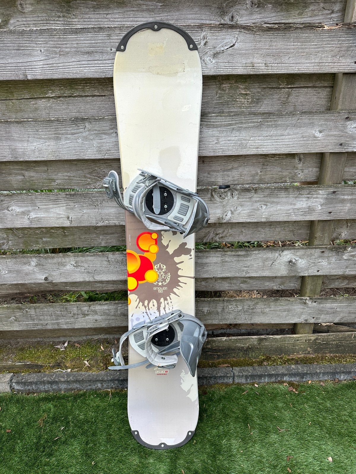 Crazy Creek Snowboard 150 cm + bindingen, Ophalen, Zo goed als nieuw, Board