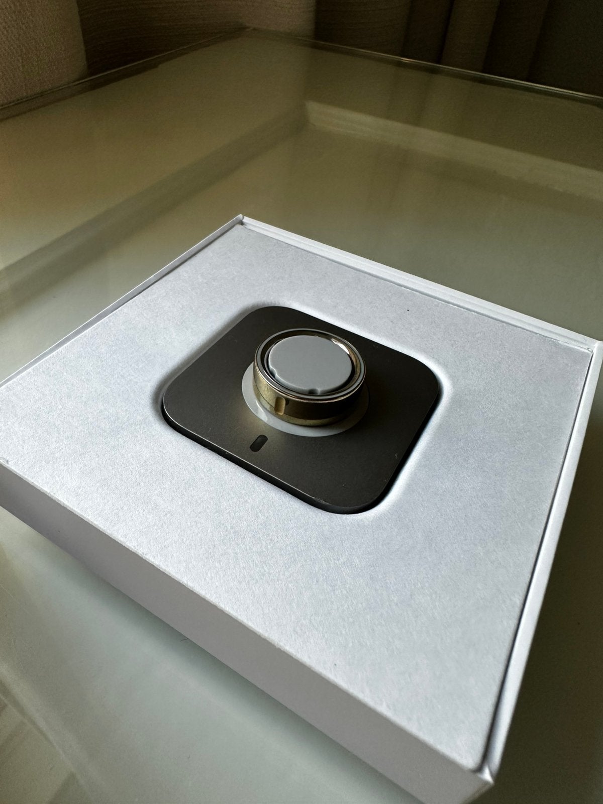 Oura Ring 4 Goud compleet met oplader, Ophalen of Verzenden, Gebruikt, Roze, IOS