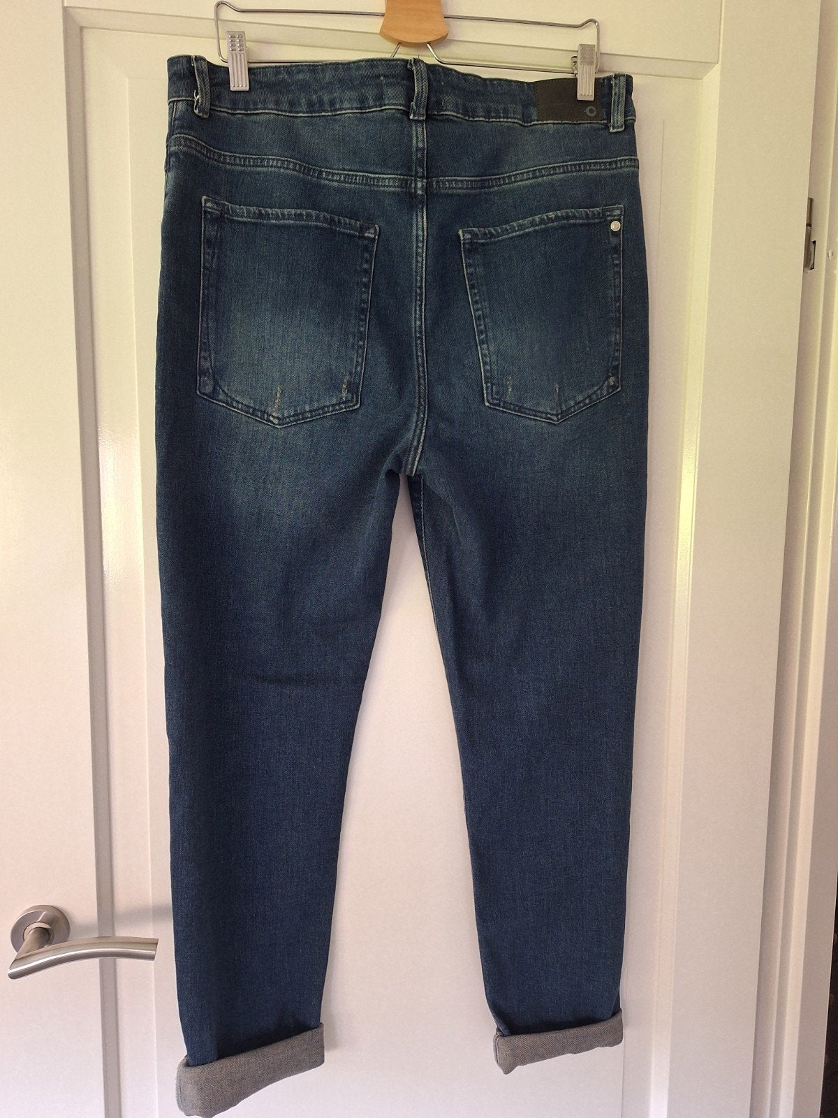 Nieuwe COJ Victoria Dark Blue Boyfriend Jeans W32 L32, COJ, Zo goed als nieuw, W30 - W32 (confectie 38/40), Verzenden