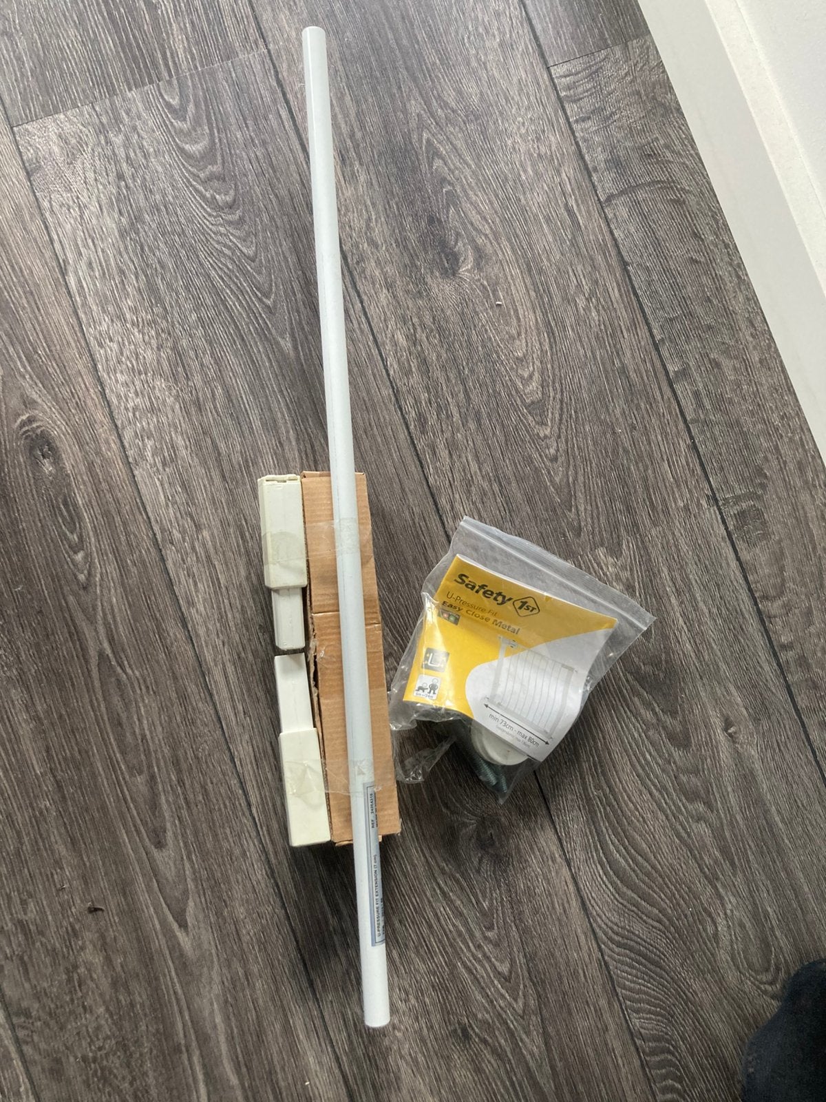 Traphek verlenger safety first 7cm, Ophalen of Verzenden, Zo goed als nieuw, Klemhekje, Metaal of IJzer