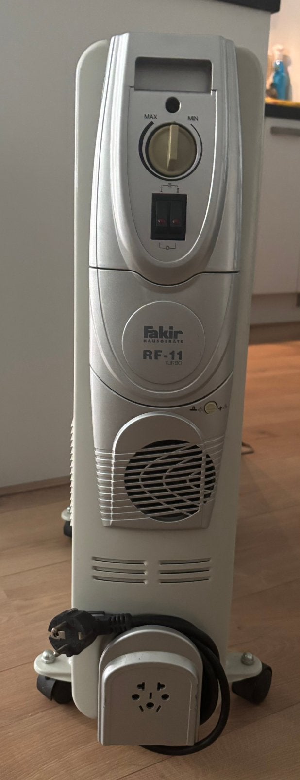 Fakir RF-11 Turbo elektrische kachel, Ophalen, 30 tot 80 cm, Kachel, Minder dan 60 cm
