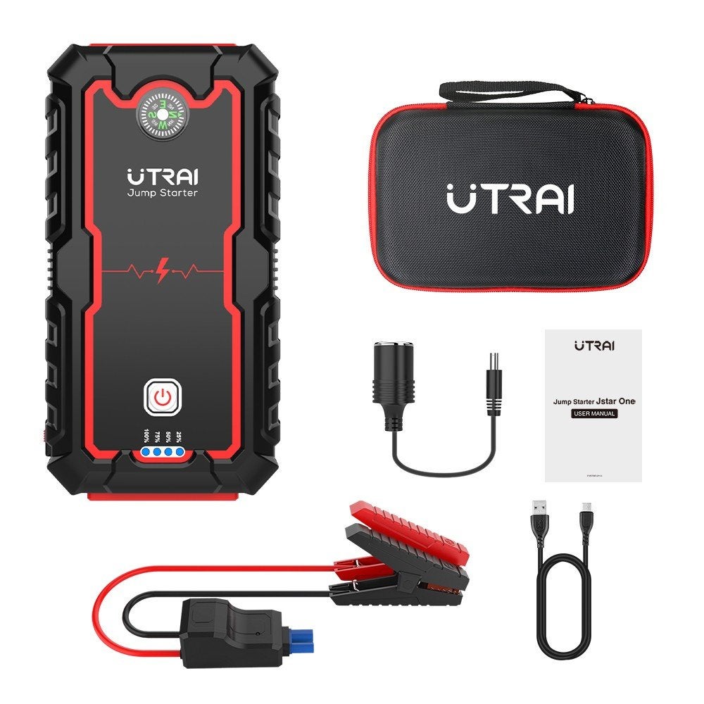 UTRAI  Accu Jump Starter 2000A - Start uw auto direct!, Auto diversen, Jumpstarters, Nieuw, Ophalen of Verzenden