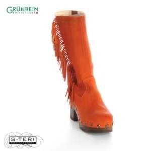 Gezocht Grünbein Alia Side Frings Laarzen - Baby Orange, Ophalen of Verzenden, Nieuw, Oranje, Lage of Enkellaarzen