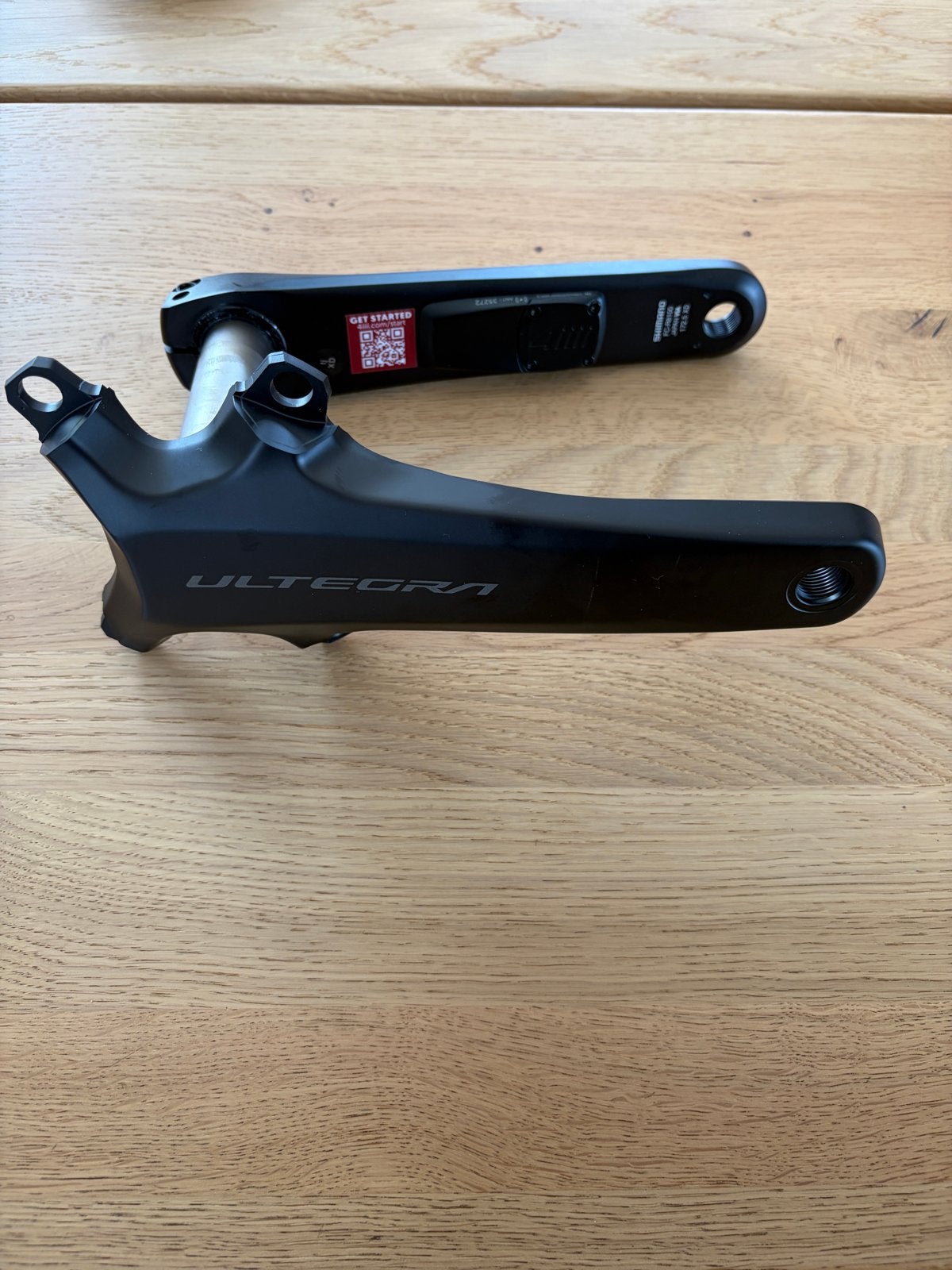 Shimano Ultegra R8100 crank 172,5 mm met 4iiii powermeter, Crankstel of Pedalen, Nieuw, Ophalen of Verzenden, Aluminium
