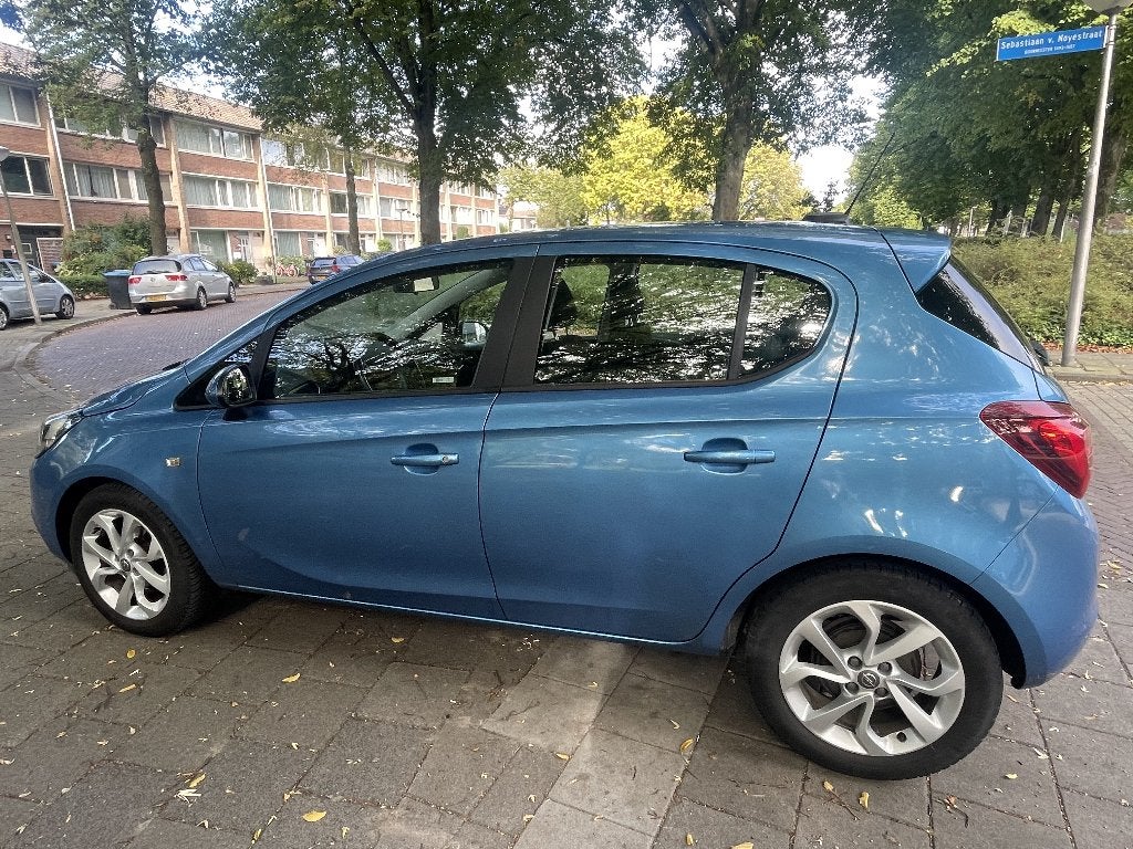 Opel Corsa 1.4 2016 Blauw, Auto's, Voorwielaandrijving, 4 cilinders, Blauw, 49 €/maand