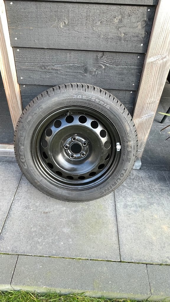 Origineel VW/VAG stalen reservewiel thuiskomer 205/55 R16, Ophalen