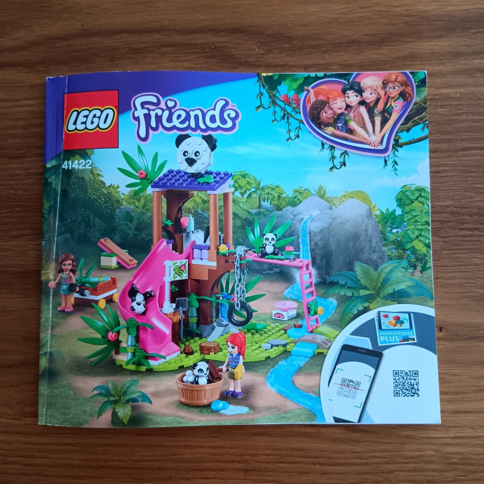 Lego Friends 41422 Panda opvang, Ophalen of Verzenden, Zo goed als nieuw