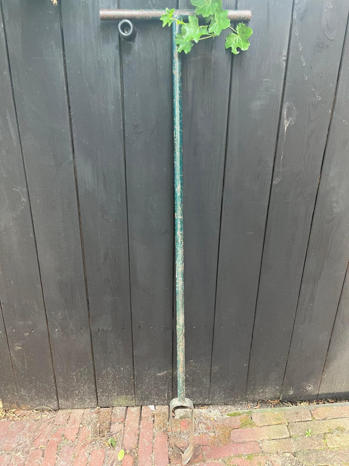 Te huur: grondboor 7 cm €5,- per dag, Ophalen, Gebruikt, Grondboor