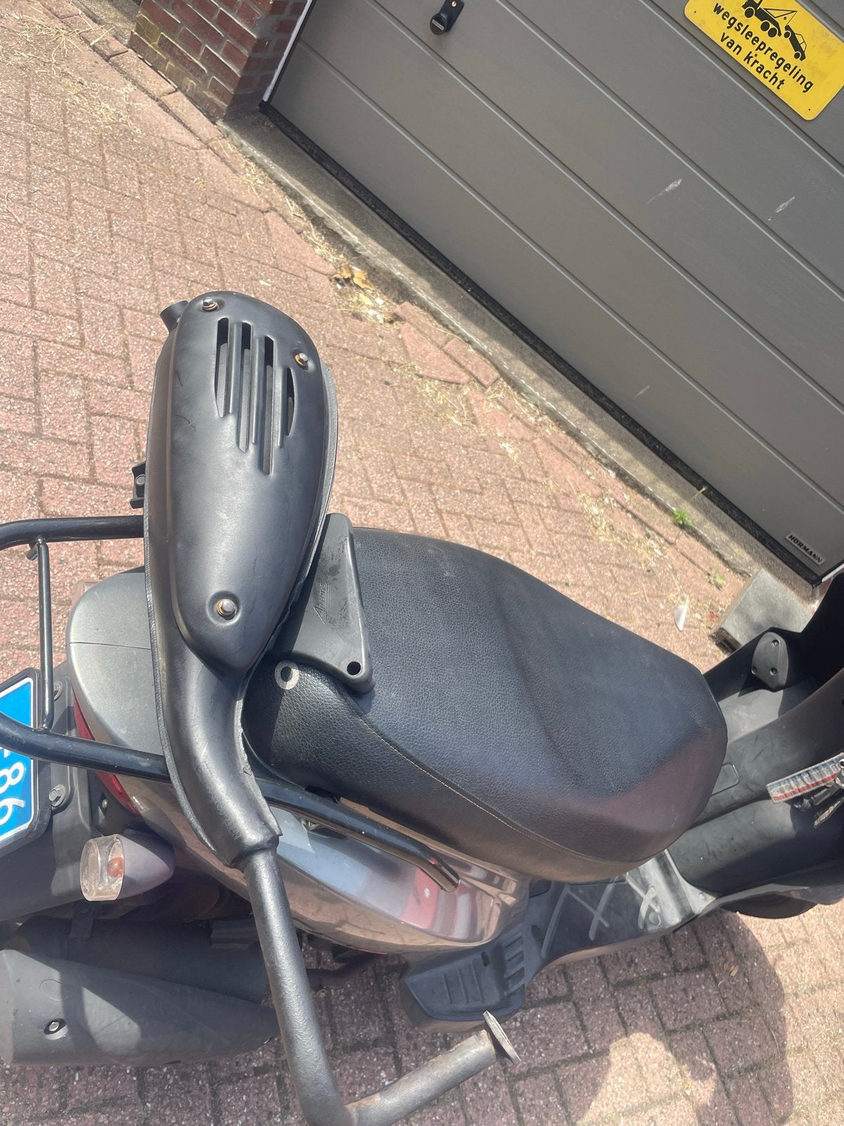 Gebruikte uitlaat voor Vespa look Chinese scooter, Ophalen of Verzenden, Gebruikt, Uitlaat, Overige merken