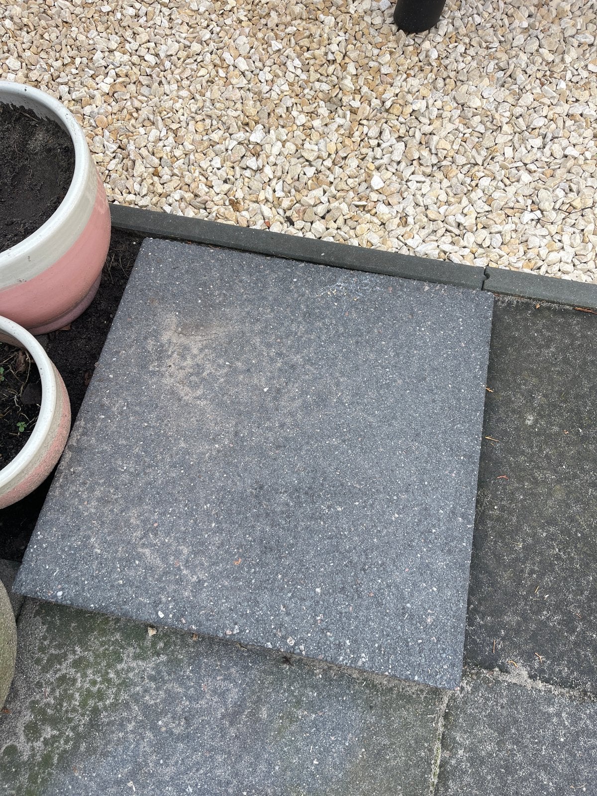60x60 cm Tuintegels - Grijs Beton Terrastegels, Tuin en Terras, Ophalen, Gebruikt, Minder dan 5 m², Beton