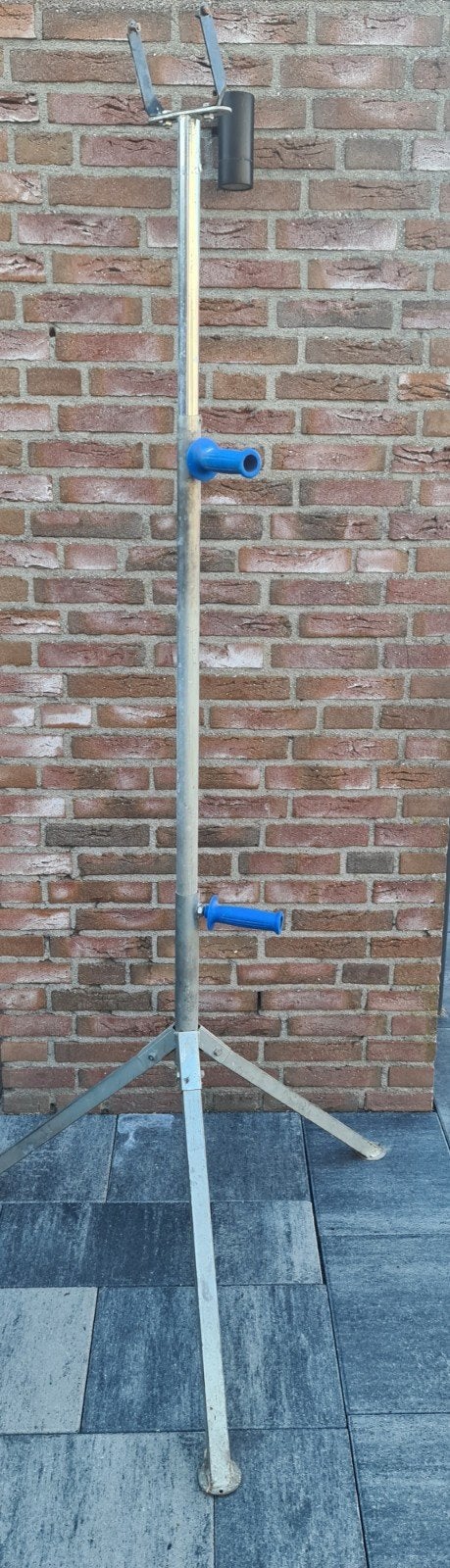 bouwlamp standaard, Ophalen
