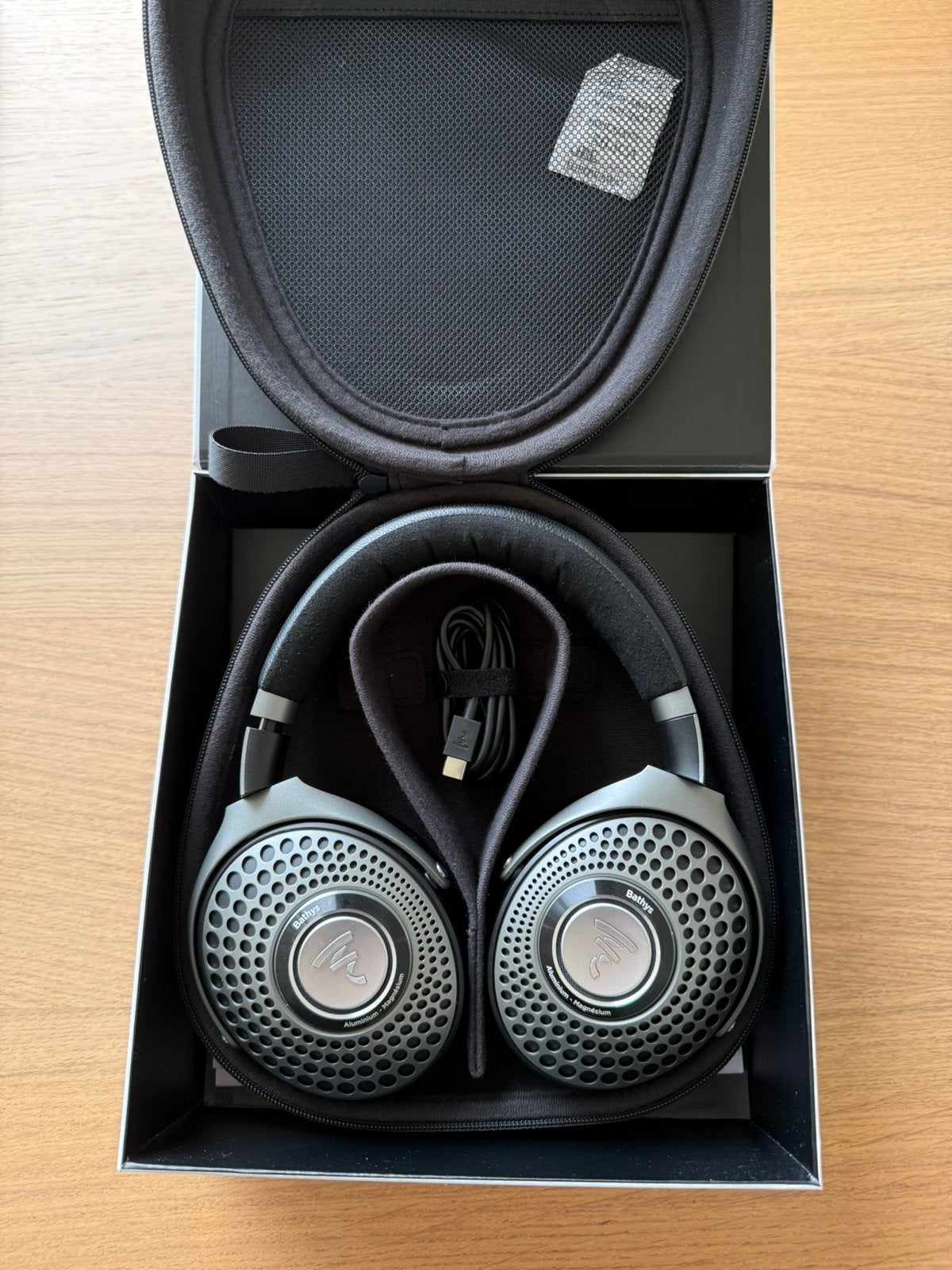 Focal Bathys – Nieuwstaat – Compleet in doos, Zo goed als nieuw, Over-ear, Zwart, Draadloos