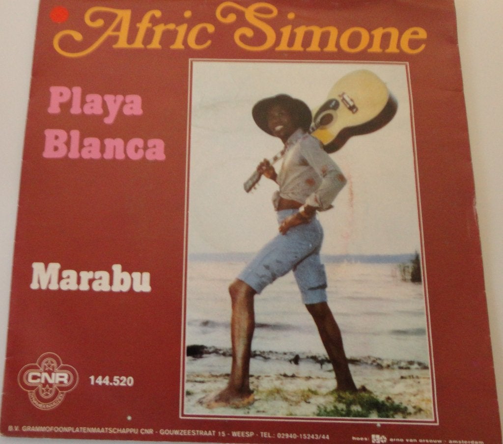 Afric Simone > > Playa Blanca, Ophalen of Verzenden, Gebruikt, 7 inch, Pop