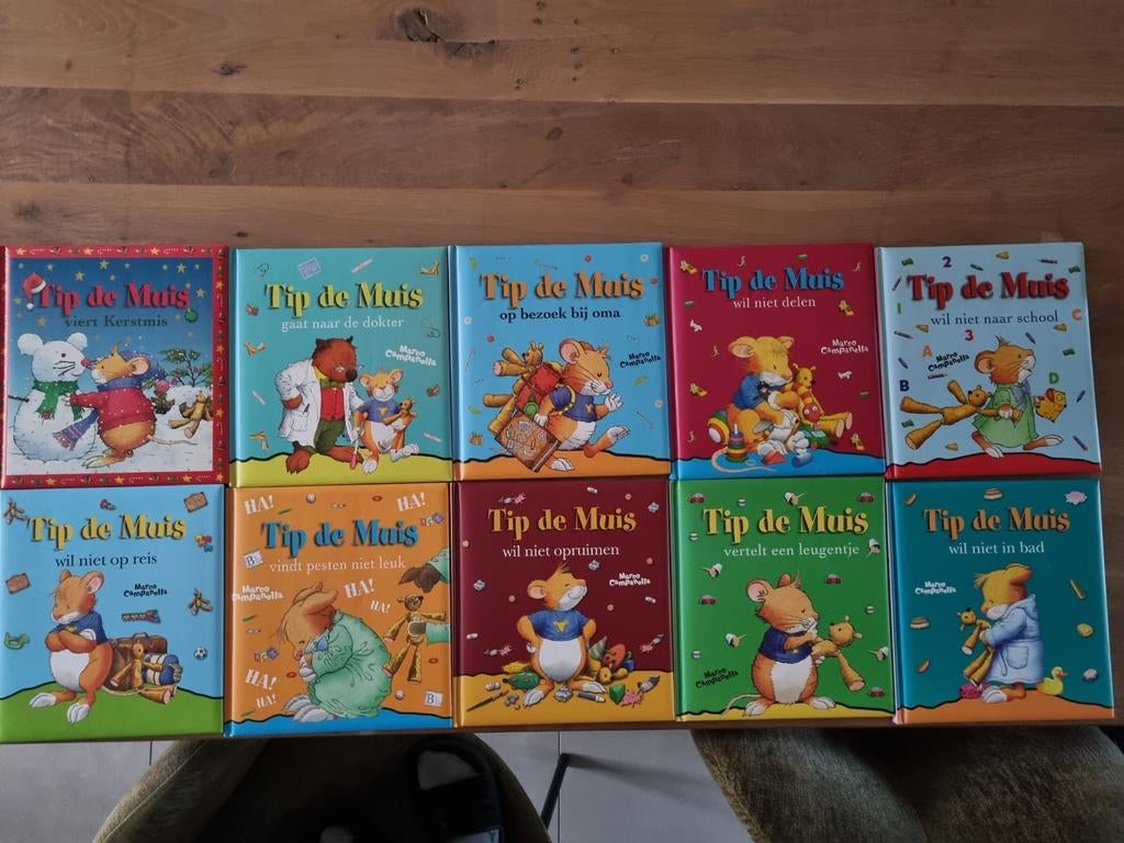 10 leuke kinderboeken Tip de Muis, Ophalen, Zo goed als nieuw, Marco Campanella, Sprookjes